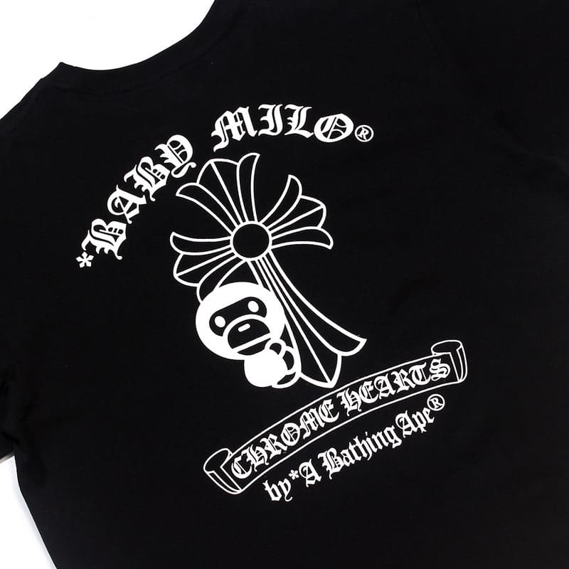 Camiseta BAPE x Chrome Hearts Baby Milo - HYPER LIST
