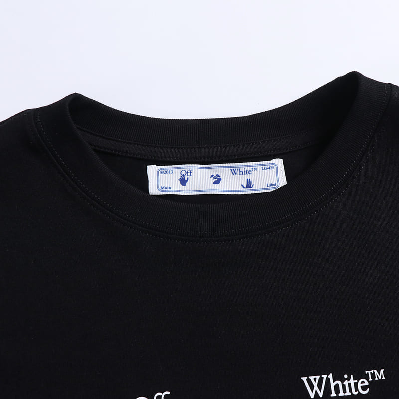 Camiseta Off-White Peace Worldwide Black - HYPER LIST