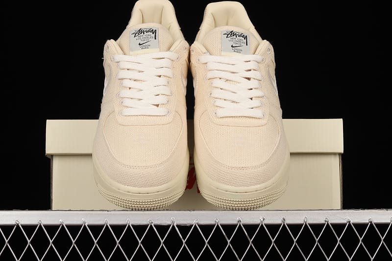 Stussy x Nike Air Force 1 Low Fossil Stone - HYPER LIST