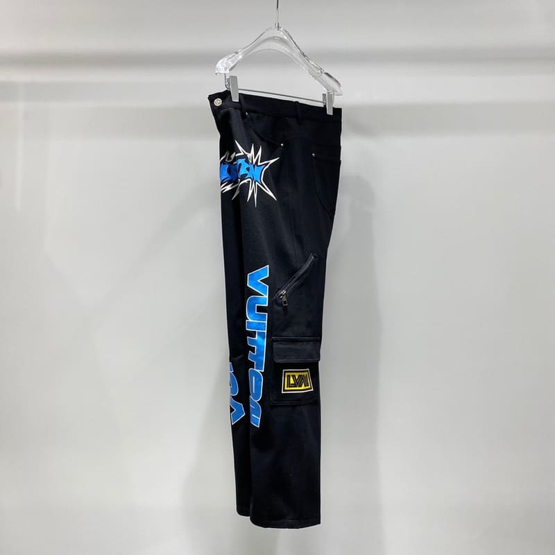 Calça Louis Vuitton Printed Denim - HYPER LIST