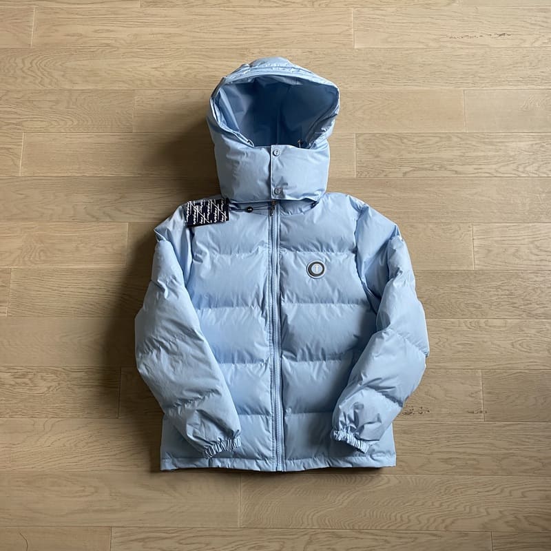 Jaqueta Puffer Trapstar Detachable Ice Blue - HYPER LIST