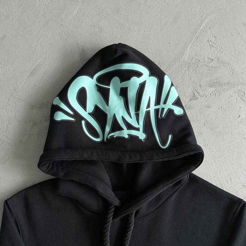 Conjunto Synaworld Logo Preto/Azul - HYPER LIST