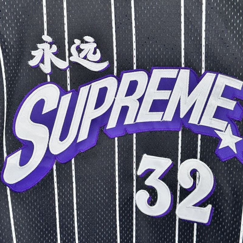 Camiseta Supreme Star Basketball Jersey Black - HYPER LIST