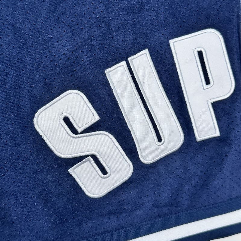 Shorts Supreme Ultrasuede Azul - HYPER LIST