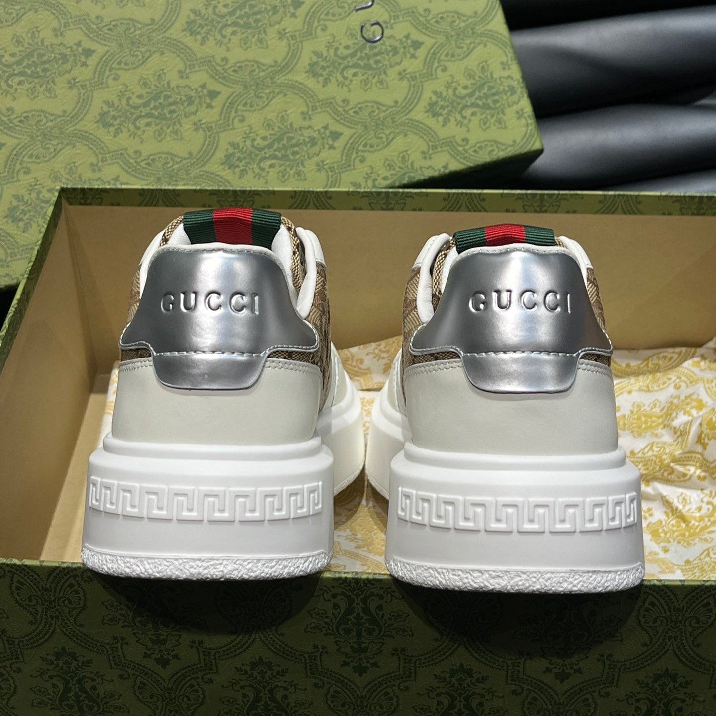 Gucci Screener 70TH White