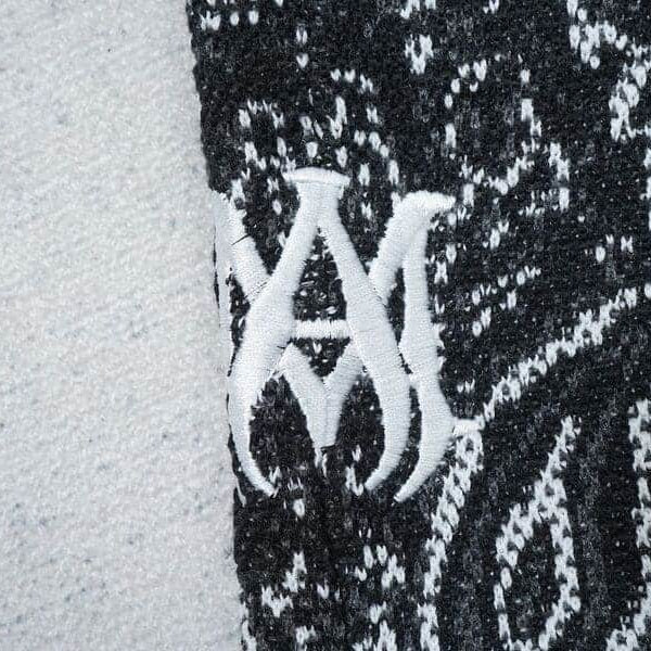 Amiri Bandana Crochet Basketball Shorts