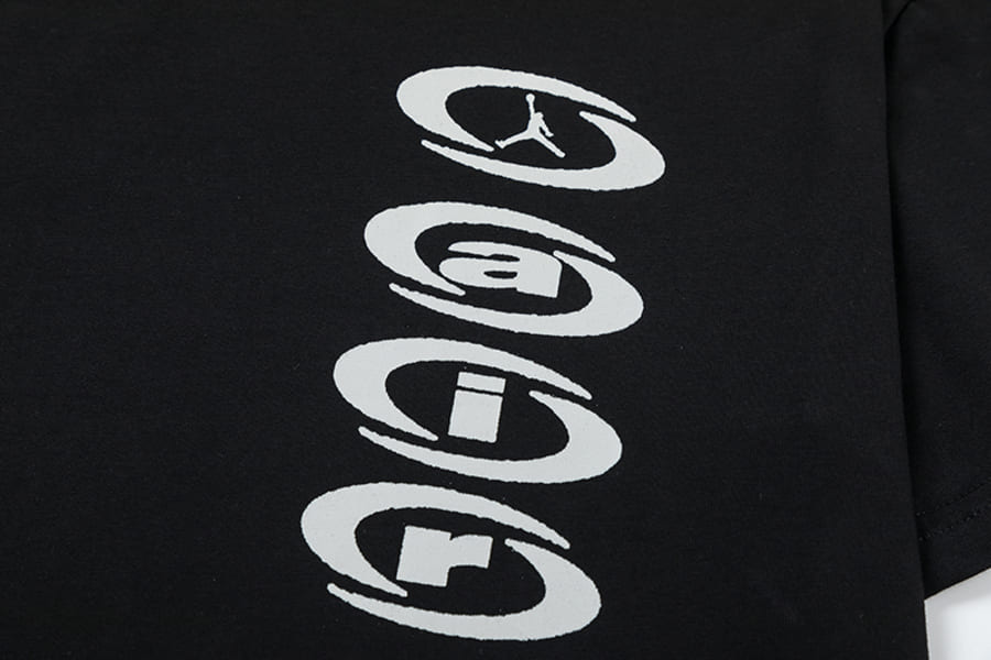 Camiseta Travis Scott x Jordan Black - HYPER LIST