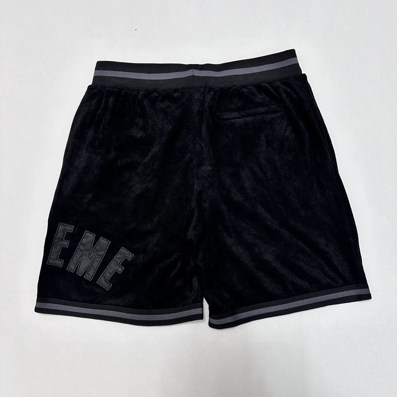 Shorts Supreme Ultrasuede Preto - HYPER LIST