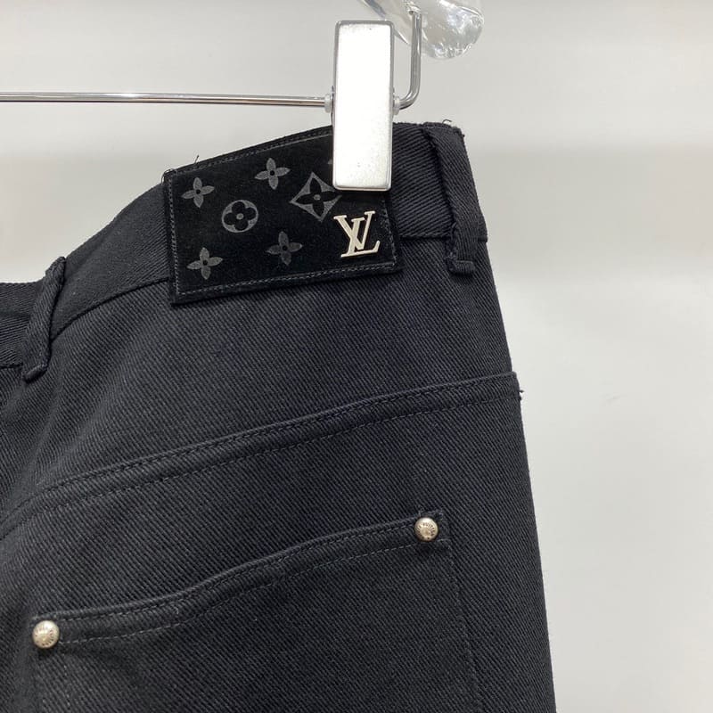 Calça Louis Vuitton Printed Denim - HYPER LIST