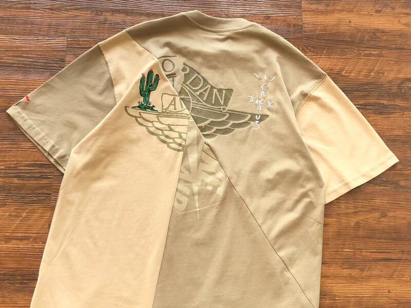 Camiseta Travis Scott Cactus Jack x Jordan - HYPER LIST