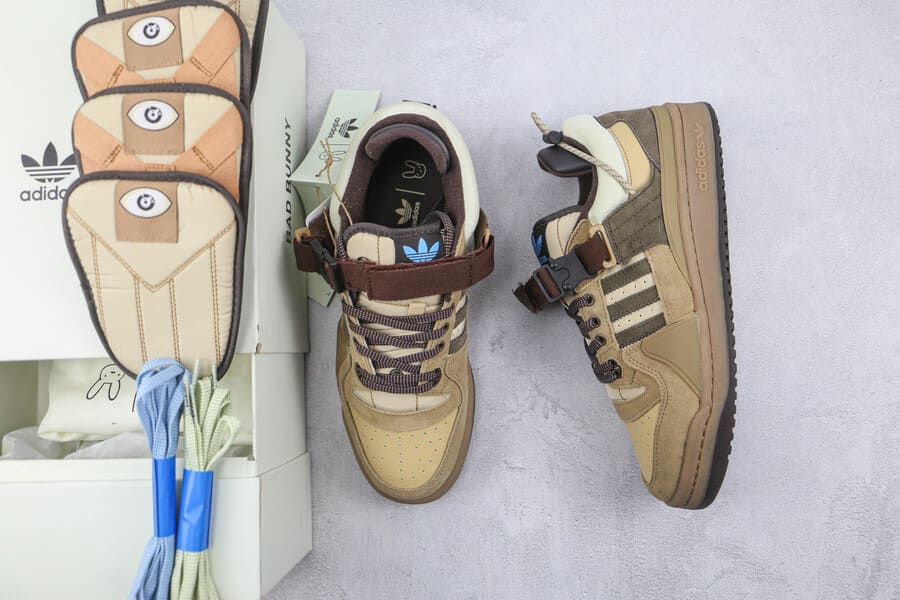 Bad Bunny x Adidas Forum Buckle Low Café - HYPER LIST