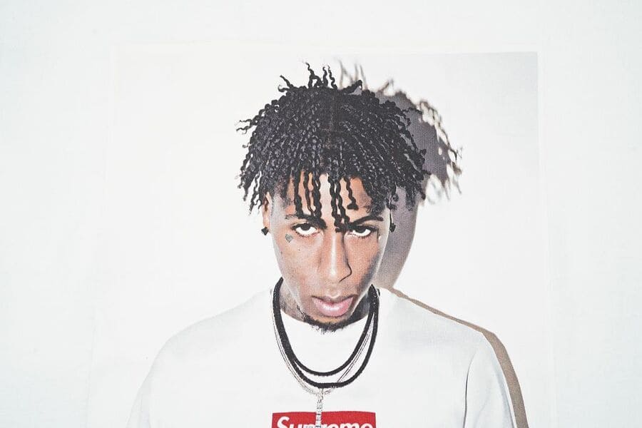 Camiseta Supreme NBA Youngboy White - HYPER LIST