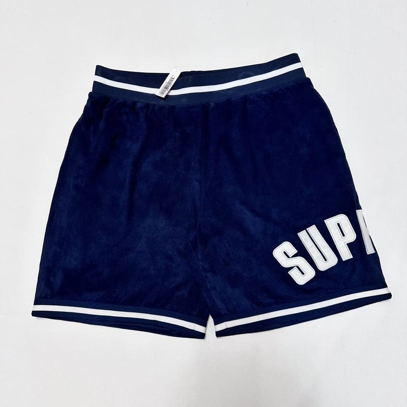 Shorts Supreme Ultrasuede Azul - HYPER LIST