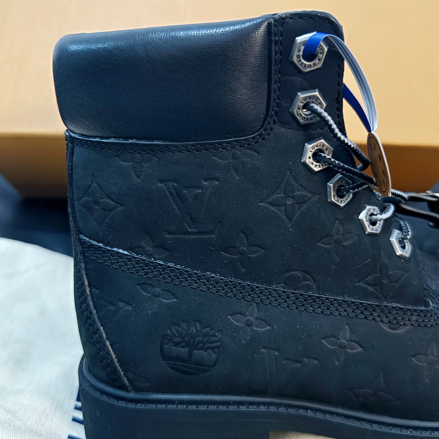 Louis Vuitton X Timberlands Black - HYPER LIST