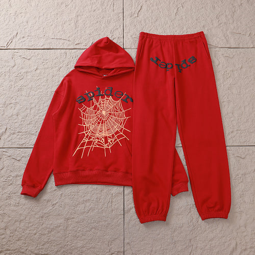 Survêtement rouge Sp5der