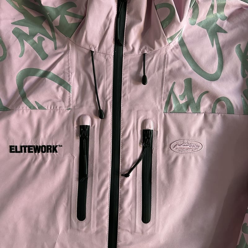 Jaqueta Corteiz Elitework Waterproof Shell - HYPER LIST