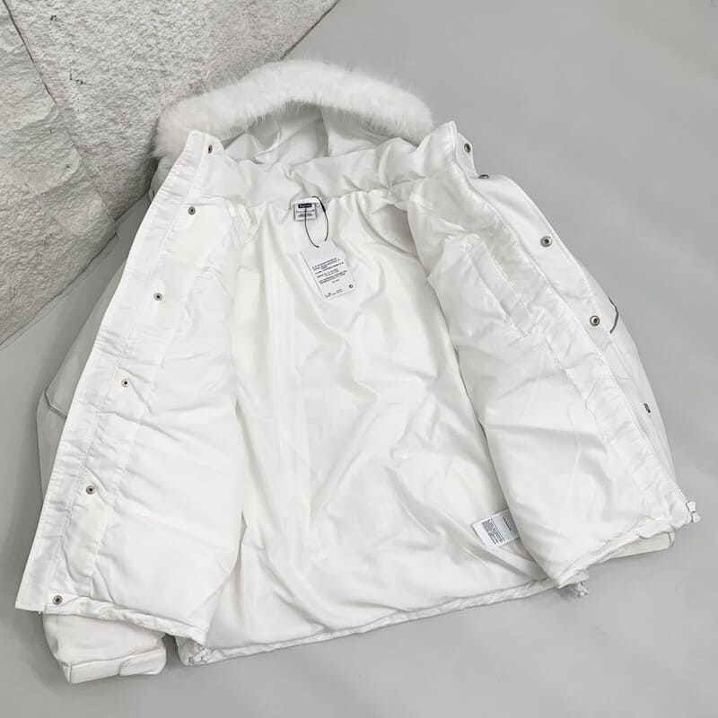 Jaqueta Puffer Supreme x Jordan Branca - HYPER LIST