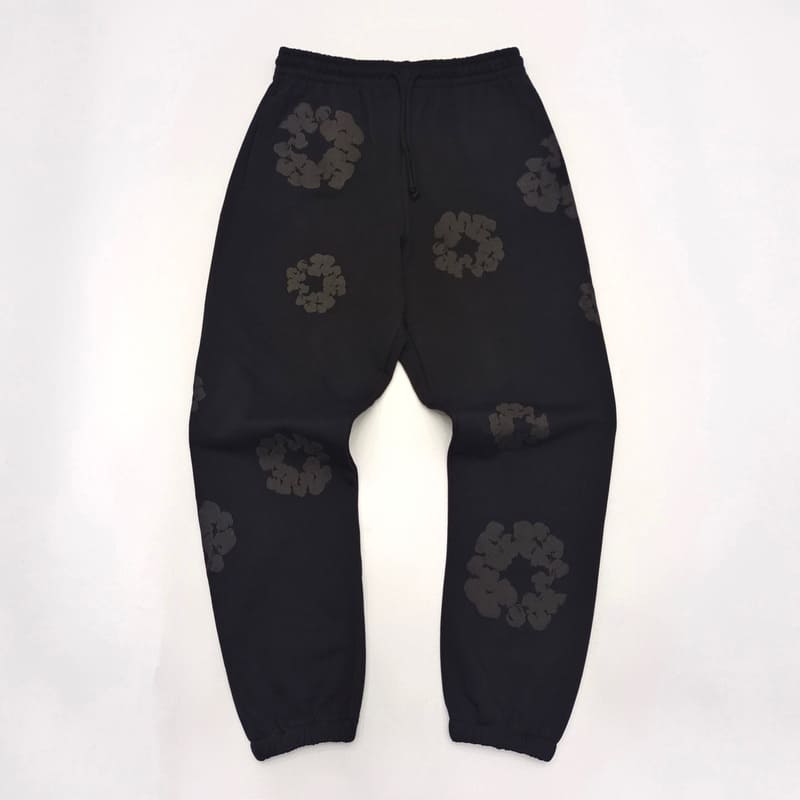 Calça Denim Tears Cotton Wreath Black Monochrome - HYPER LIST
