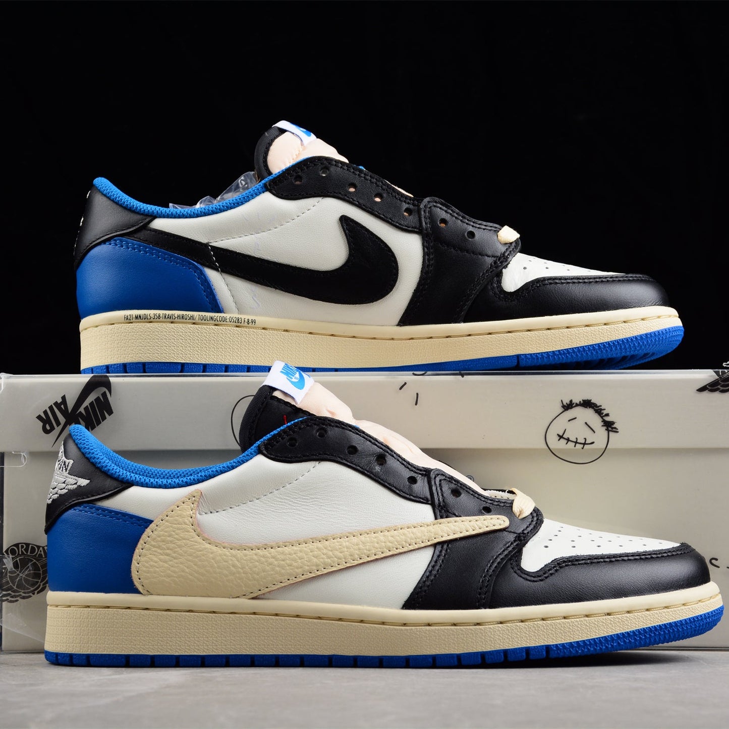 Travis Scott x Air Jordan 1 Low Fragment - HYPER LIST