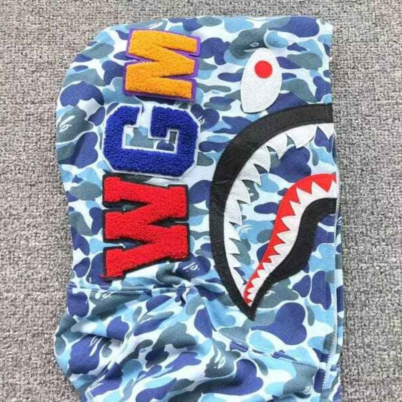 Hoodie BAPE Navy Blue