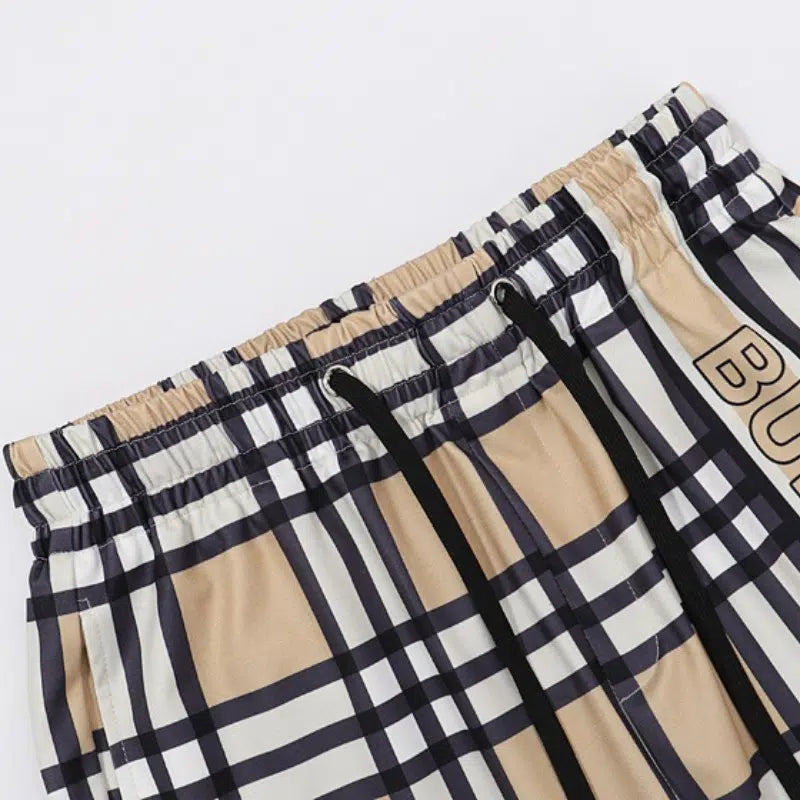 Short Burberry Chess BY027