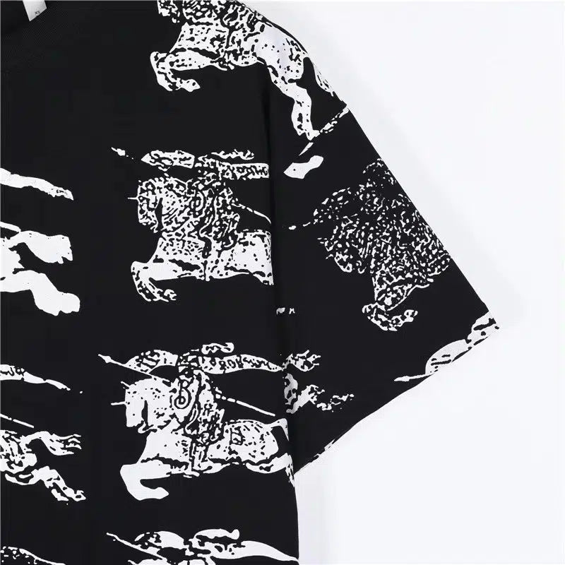 T-shirt Burberry Black BY033