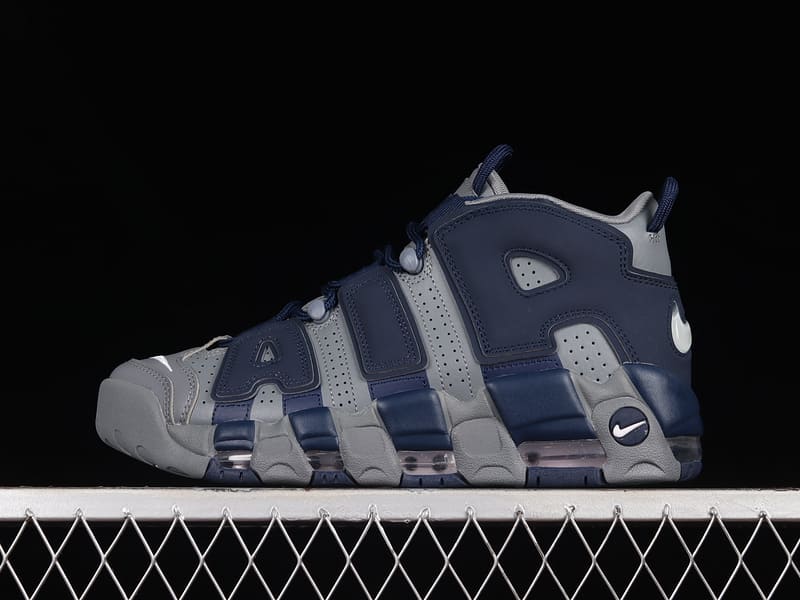 Nike Air More Uptempo Grey Midnight Navy - HYPER LIST