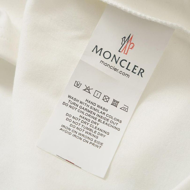 T-shirt Moncler Logo Patch Cotton MCL007