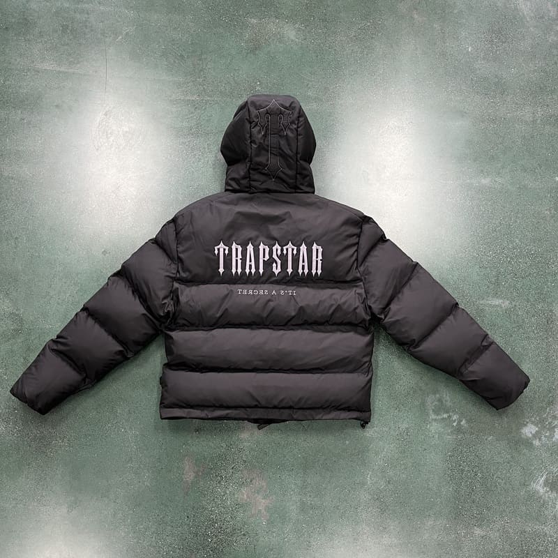 Jaqueta Puffer Trapstar Decoded 2.0 Black - HYPER LIST