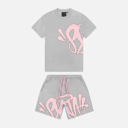 Conjunto Shorts Synaworld Cinza - HYPER LIST