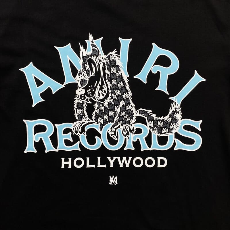 Pronta Entrega - Camiseta Amiri Records Wolf