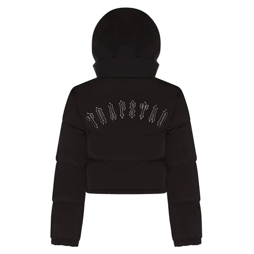 Jaqueta Feminina Trapstar Irongate Hooded Puffer Black - HYPER LIST