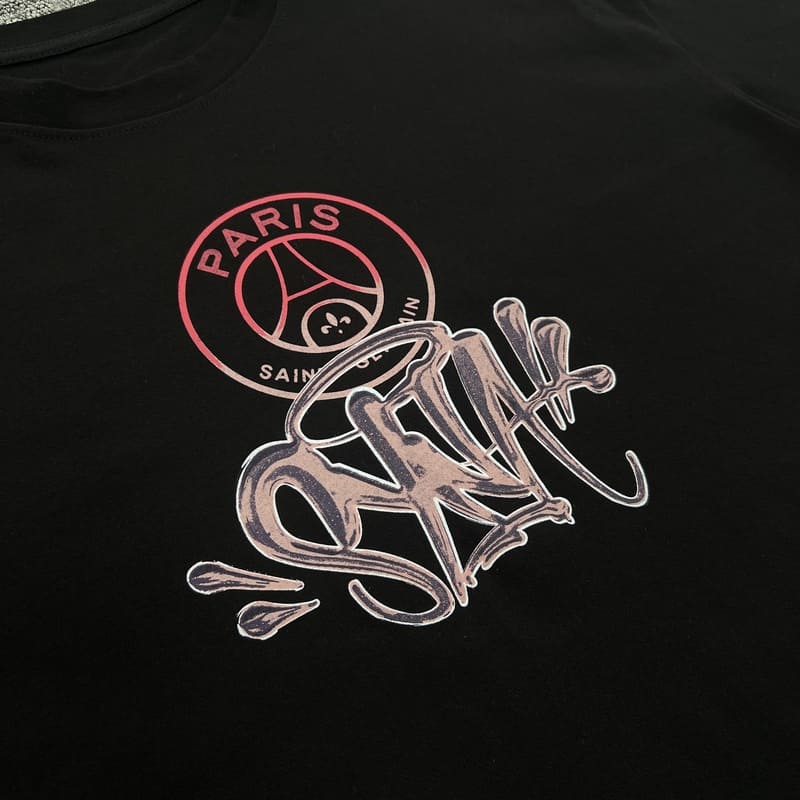 Camiseta Syna World x PSG Preta - HYPER LIST