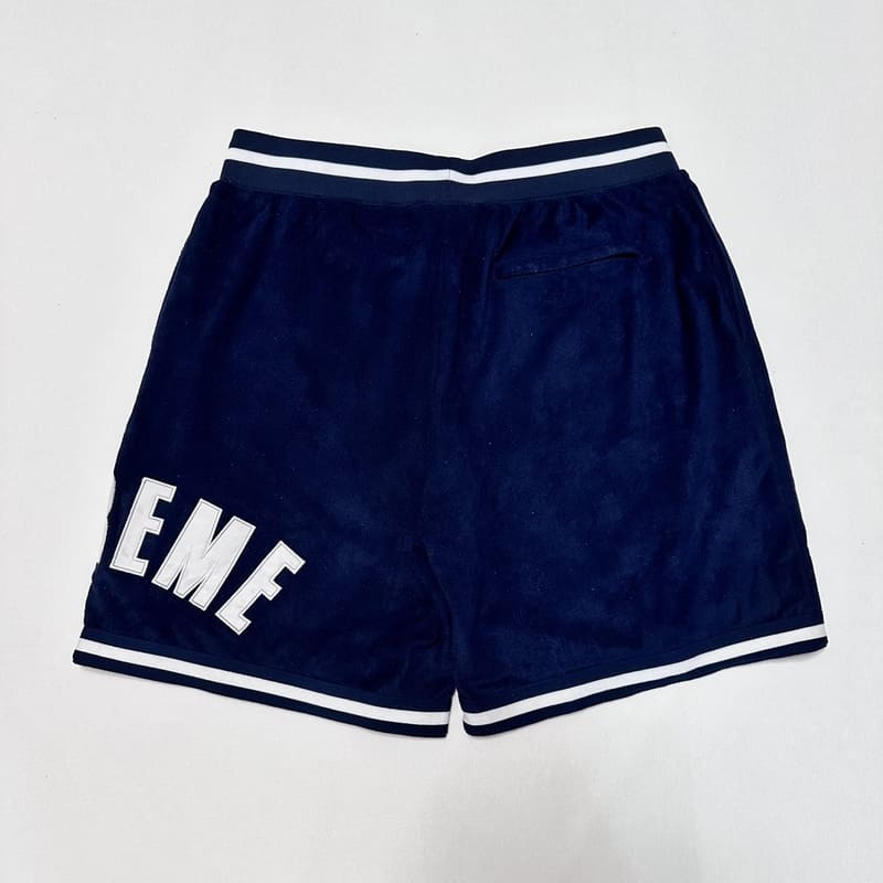 Shorts Supreme Ultrasuede Azul - HYPER LIST