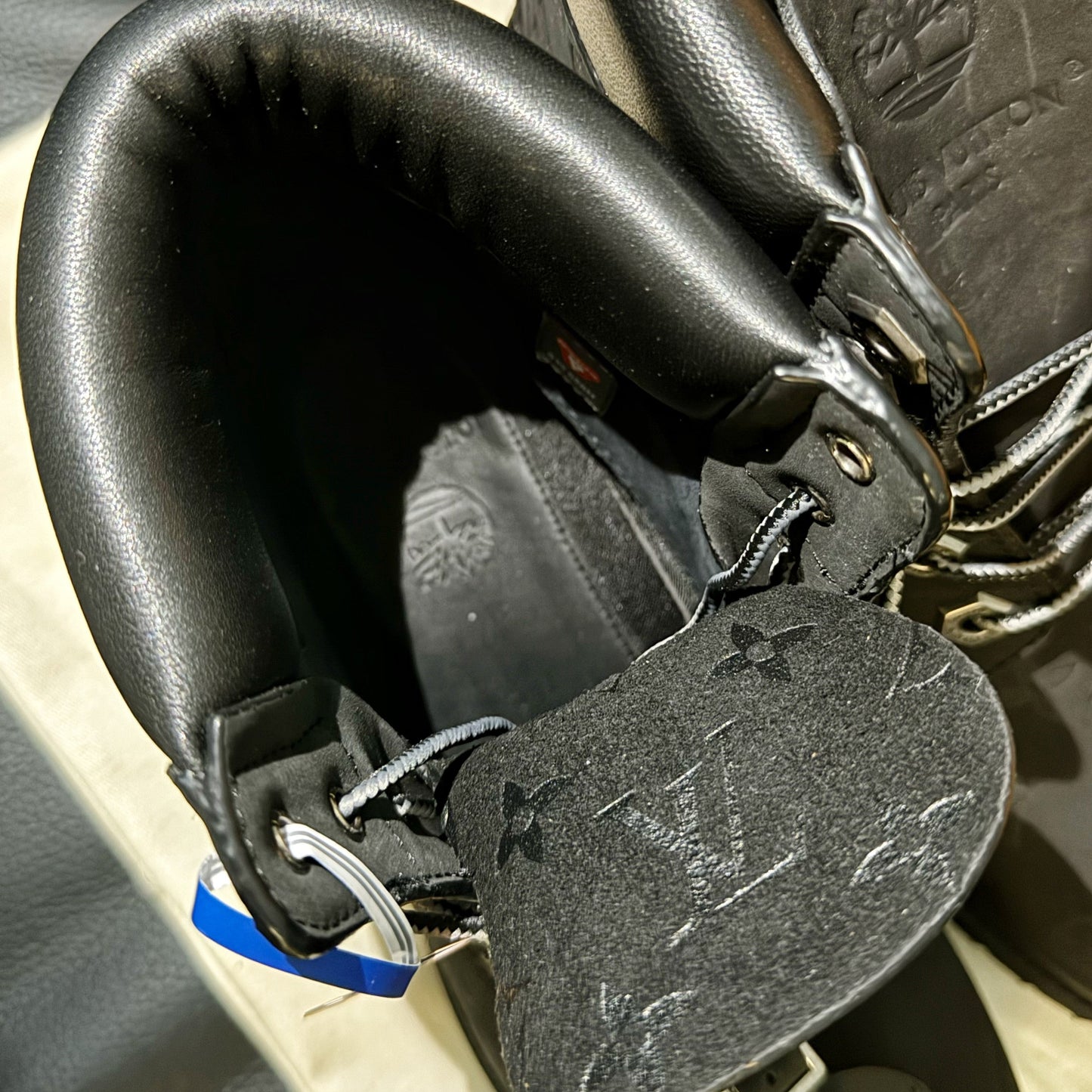 Louis Vuitton X Timberlands Black - HYPER LIST