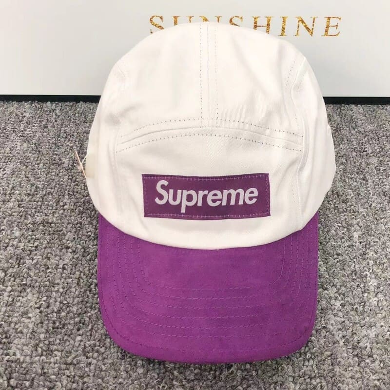 Boné Supreme Suede Visor Camp Natural - HYPER LIST