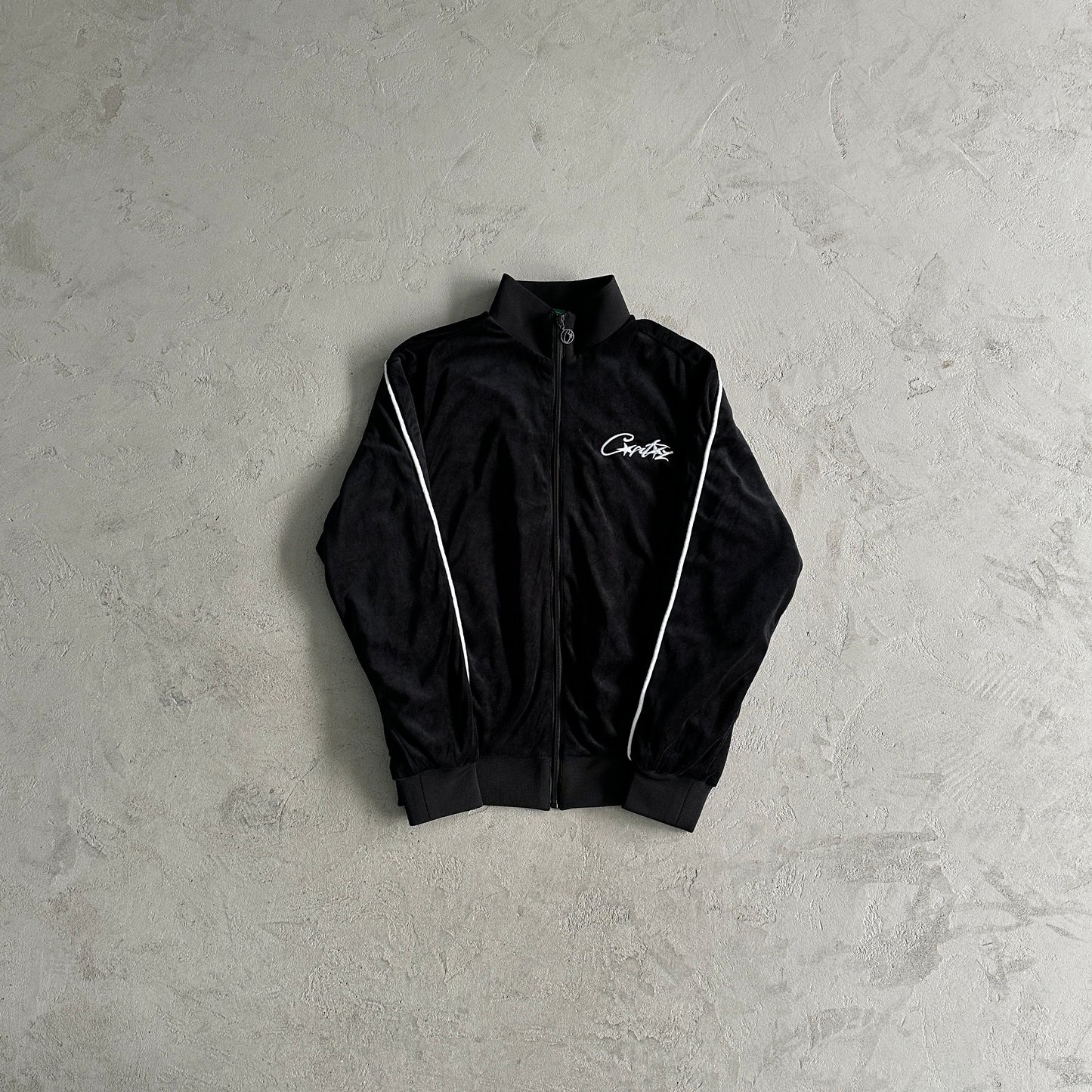 Corteiz Velour Black Tracksuit - HYPER LIST