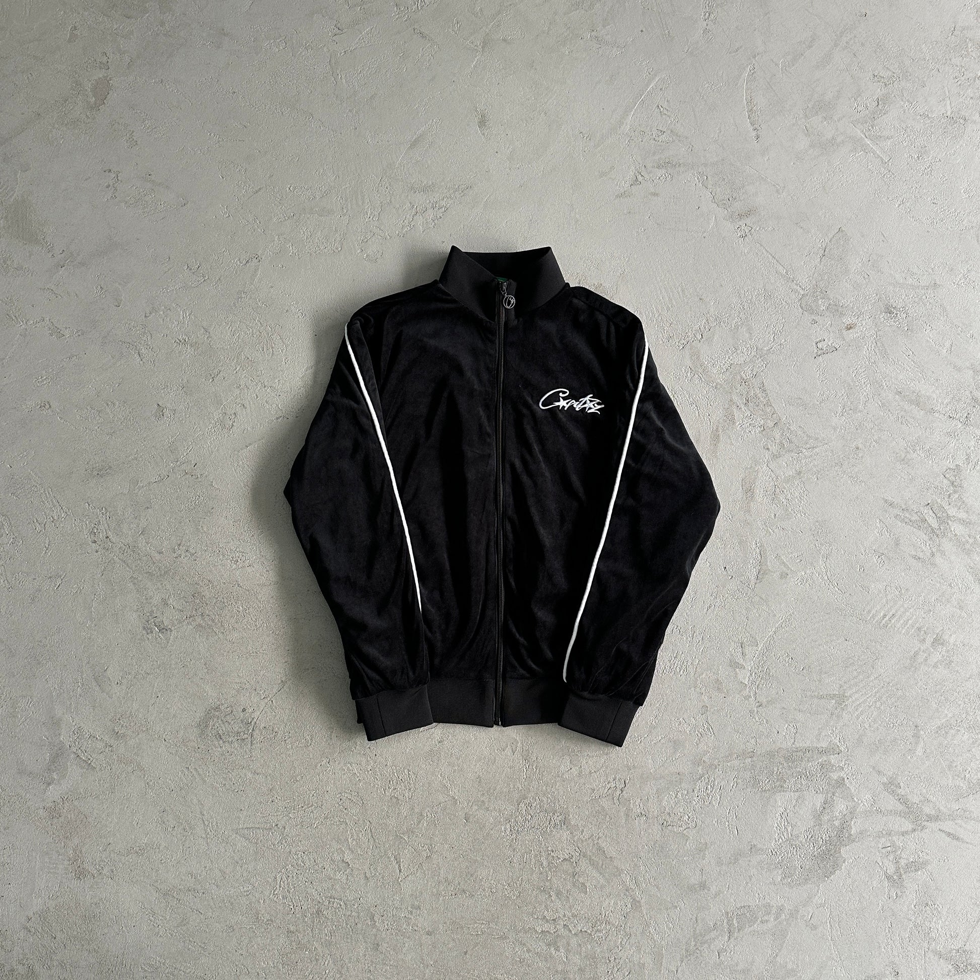 Corteiz Velour Black Tracksuit - HYPER LIST