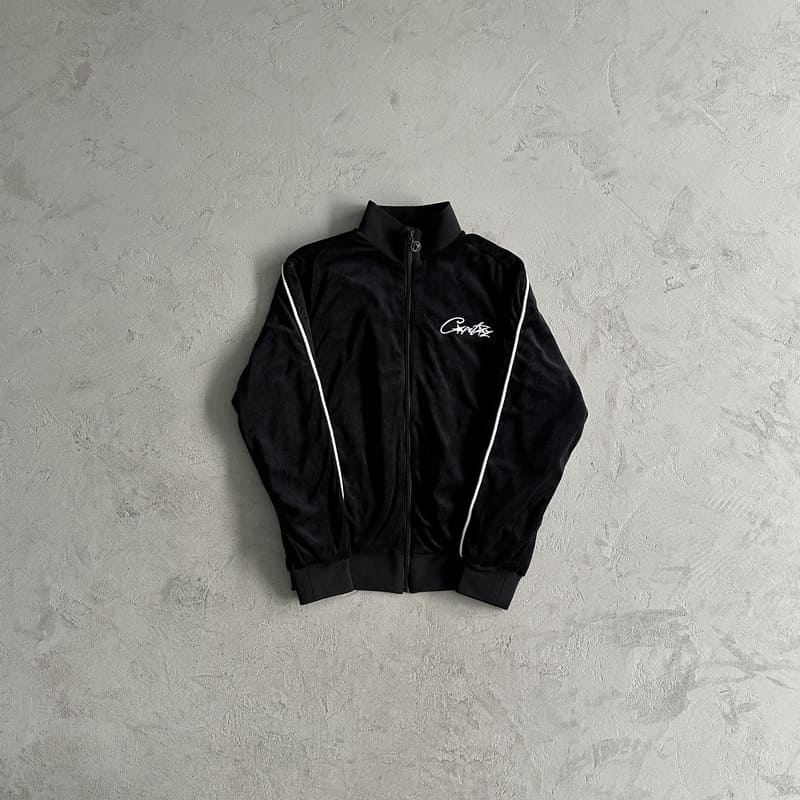 Conjunto Corteiz Veludo Preto - HYPER LIST