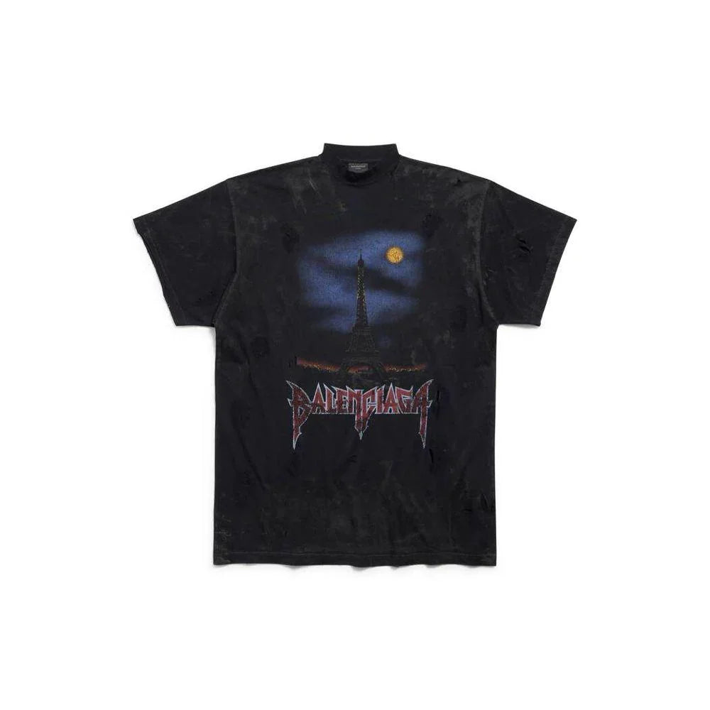 Camiseta Balenciaga Paris Moon - HYPER LIST