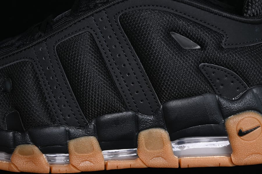 Nike Air More Uptempo Low Black Gum - HYPER LIST
