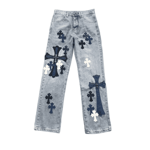 Calça Chrome Hearts Jeans Cross - HYPER LIST