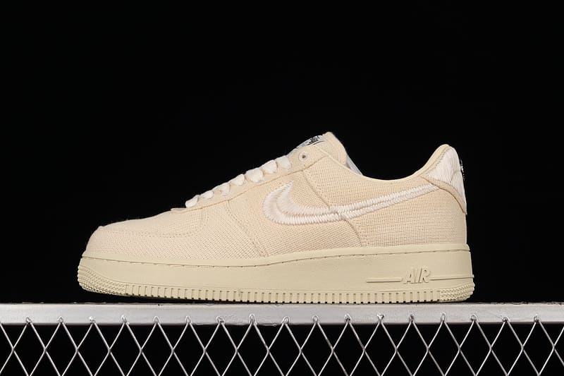 Stussy x Nike Air Force 1 Low Fossil Stone - HYPER LIST