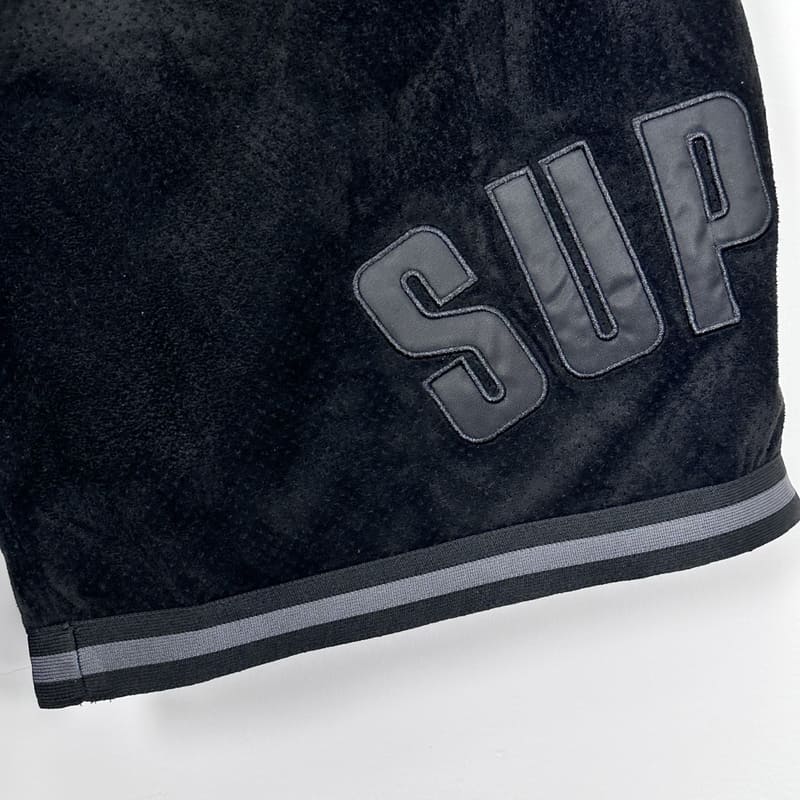 Shorts Supreme Ultrasuede Preto - HYPER LIST