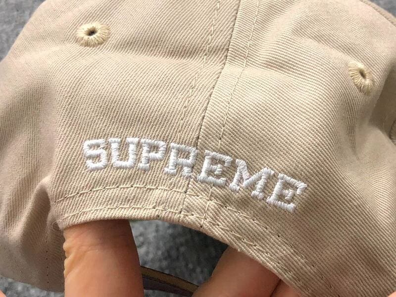 Boné Supreme 2-Tone S Logo 6-Panel - HYPER LIST