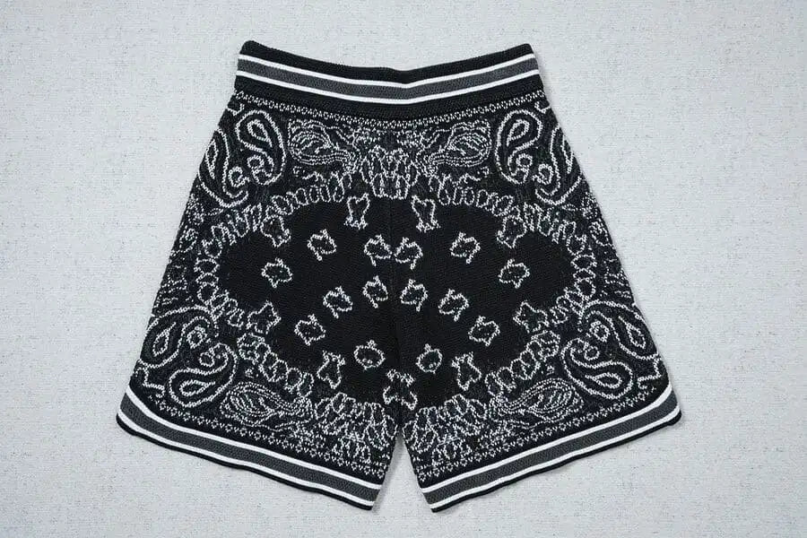 Amiri Bandana Crochet Basketball Shorts - HYPER LIST
