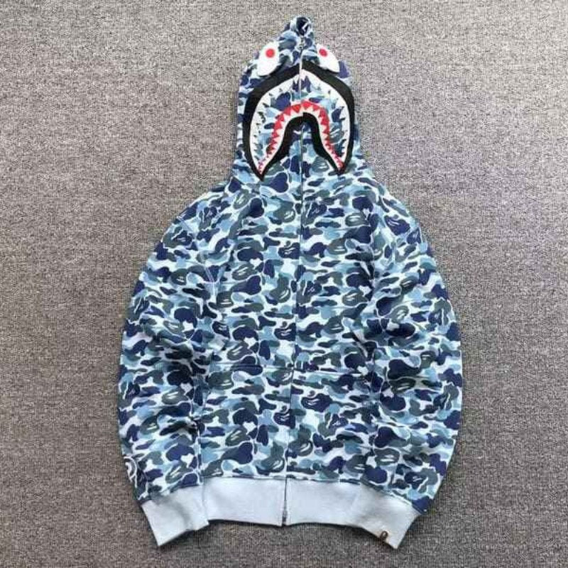 Hoodie BAPE Navy Blue