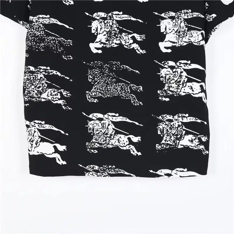 T-shirt Burberry Black BY033