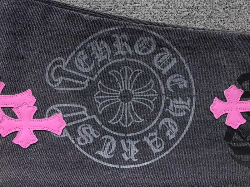 Calça Jeans Chrome Hearts Box Purple - HYPER LIST