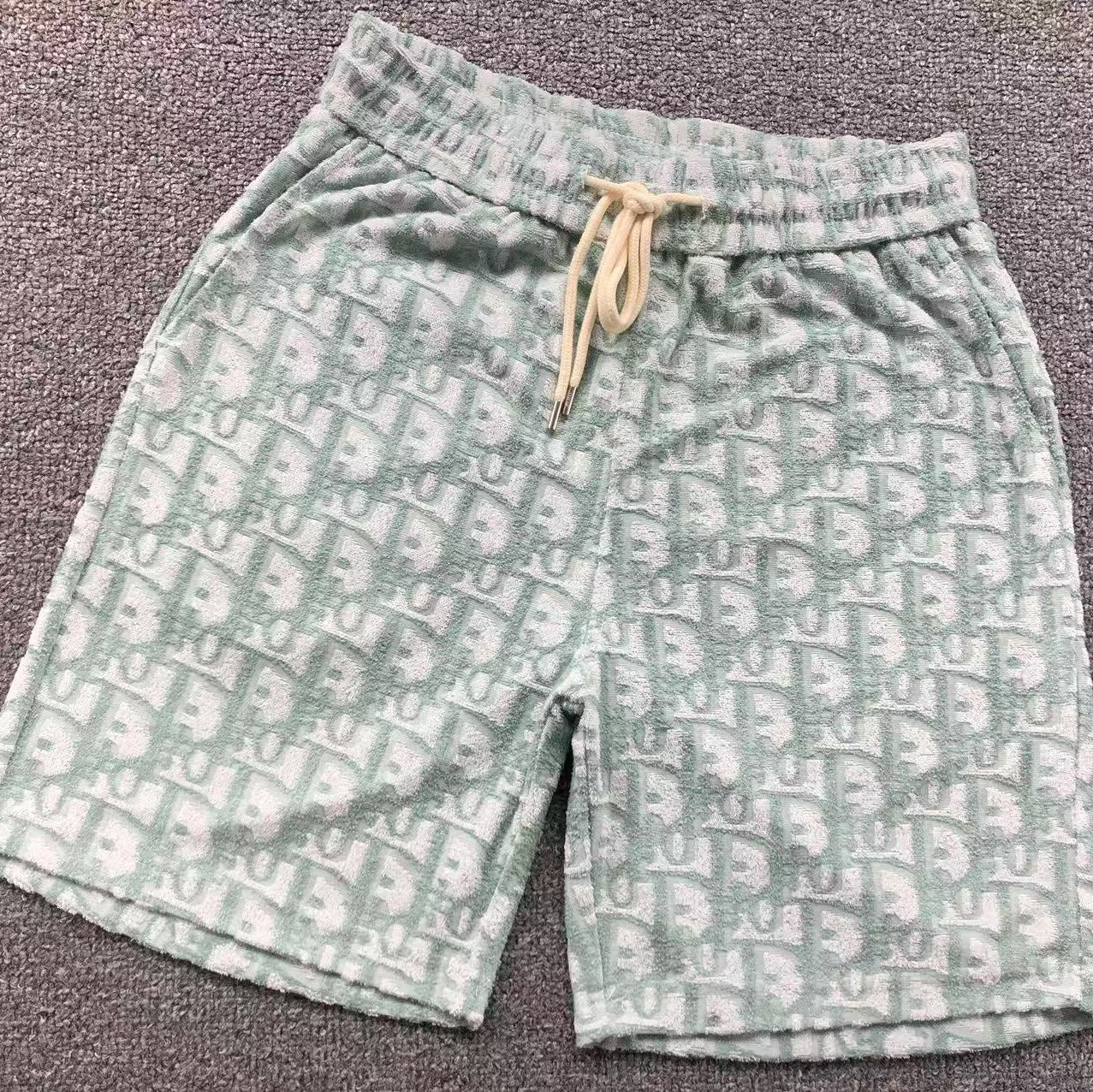 Ensemble short noir Dior Monogram